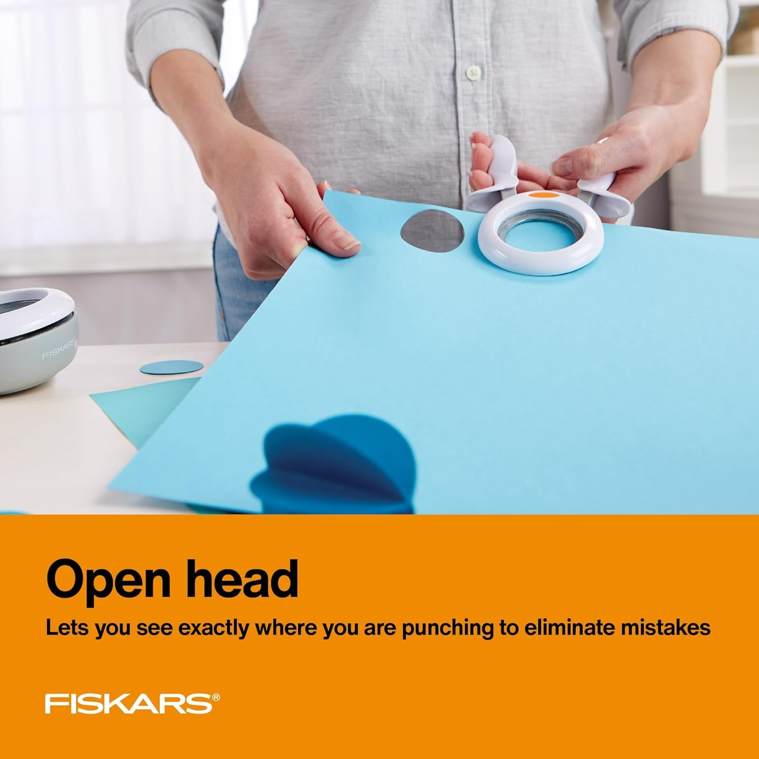 Fiskars X-Large Squeeze Punch, Frozen(XL Seal of Approval)