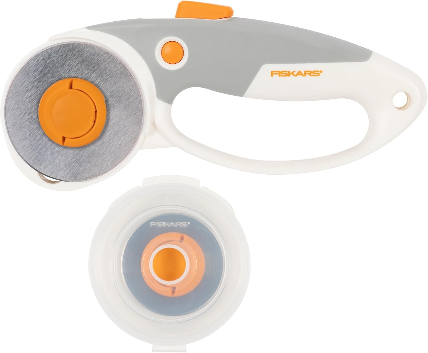 Fiskars Easy Change Stick Rotary Cutter (45 mm) White(DuoLoop)
