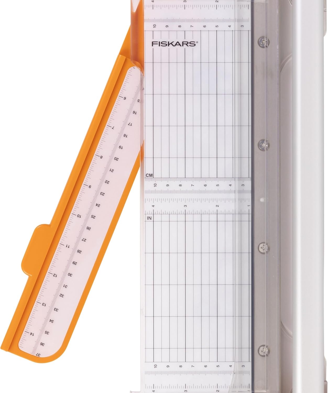 Fiskars Rotary Bypass Trimmer, Self-Sharpening Blade with Aluminum Rail, 12-Inch
