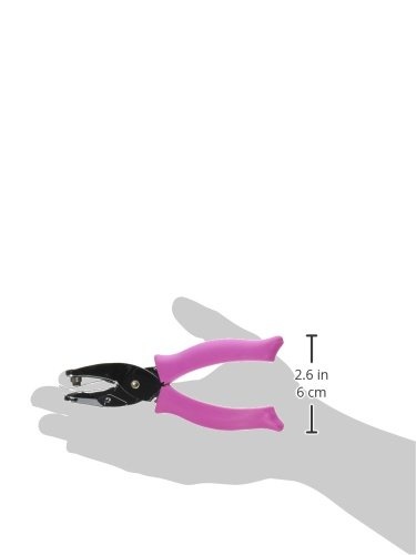 Fiskars 1/16 Inch Hand Punch, Circle, Purple(1/4 in Heart)
