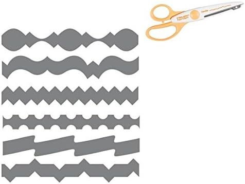 Fiskars Contemporary Paper Edgers Scissors Set (12-93017897)(Contemporary Set 6 pack)