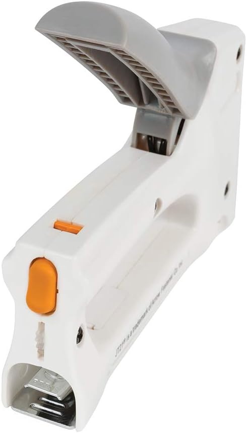 Fiskars 132460-1001 Crafts Precision Staple Gun, White/Grey