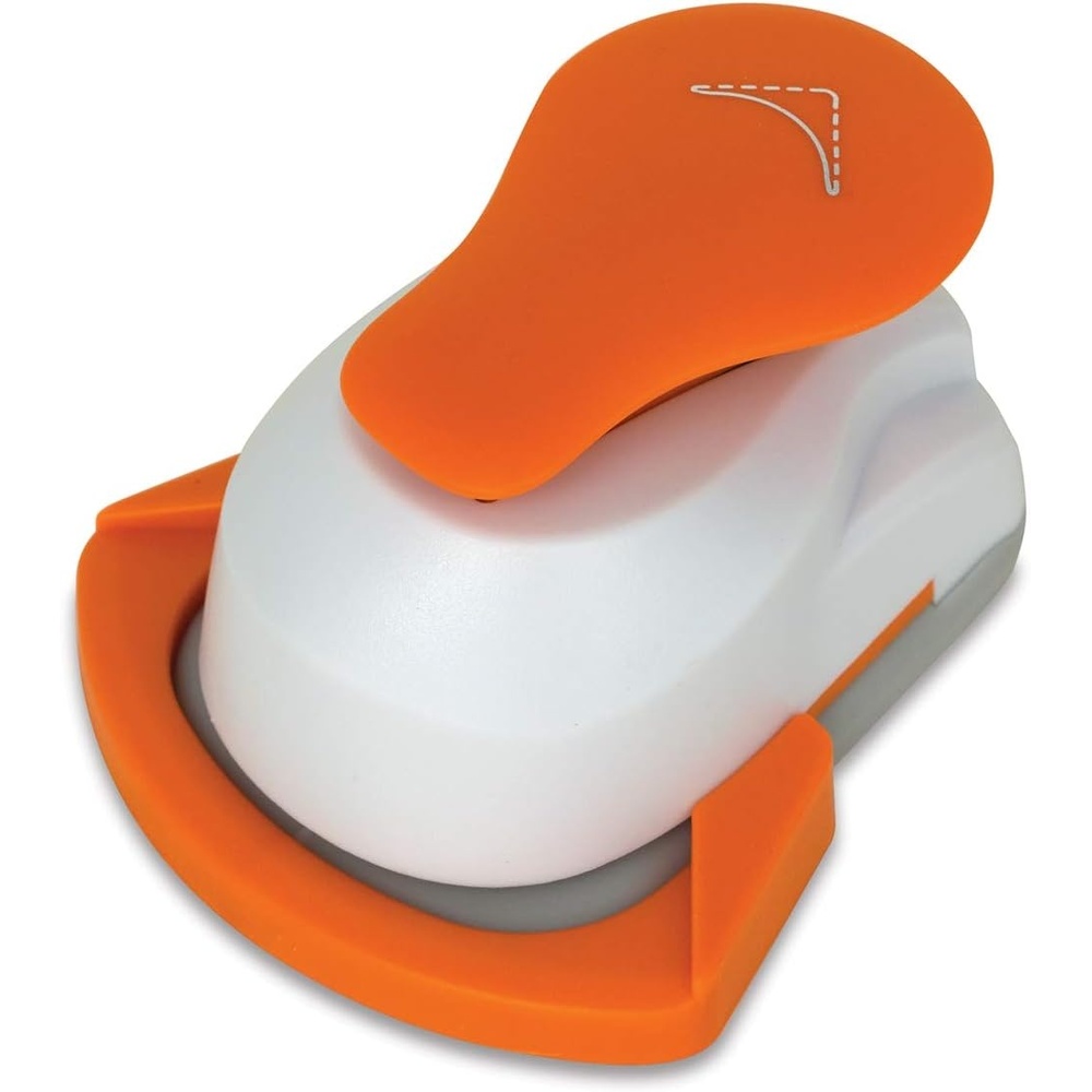 Fiskars 01-005484 Lever Punch, Corner, Round, Medium
