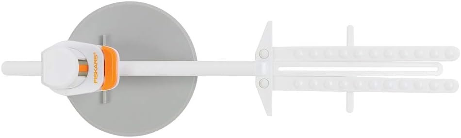 Fiskars Flat Vinyl Alignment Tool, White/Orange