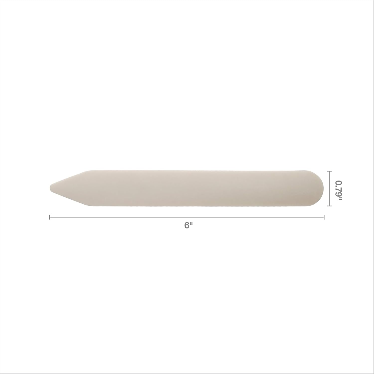 Fiskars 157650-1001 Traditional Bone Folder, 6 Inch , White(6 Inch)