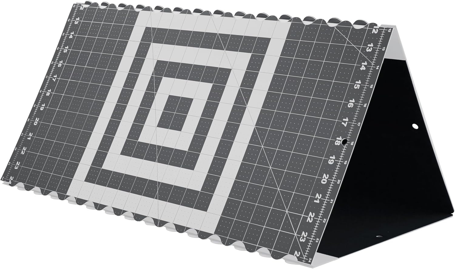 Fiskars 24″ x 36″ Folding Cutting Mat for Travel and Storage – Fabric and Sewing Craft Projects – Self-Healing Mat – Gray(12.8″L x 5″W)