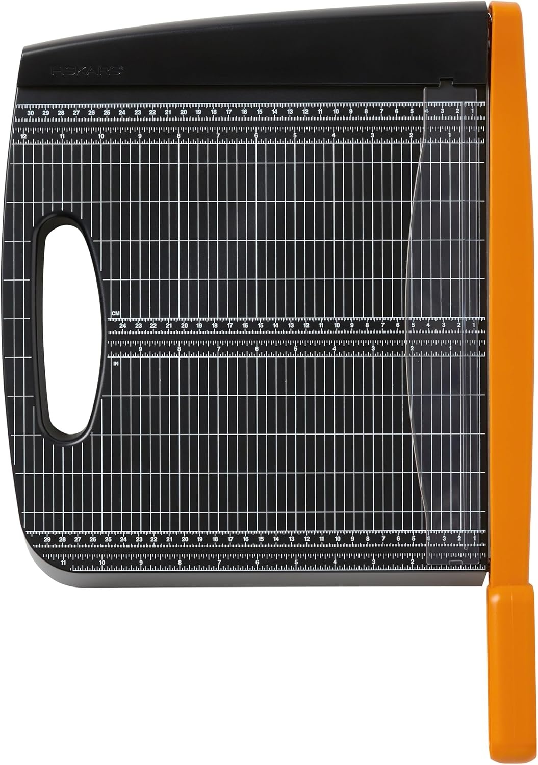 Fiskars Recycled Bypass Paper Trimmer, Self-Sharpening Blade, 12-Inch