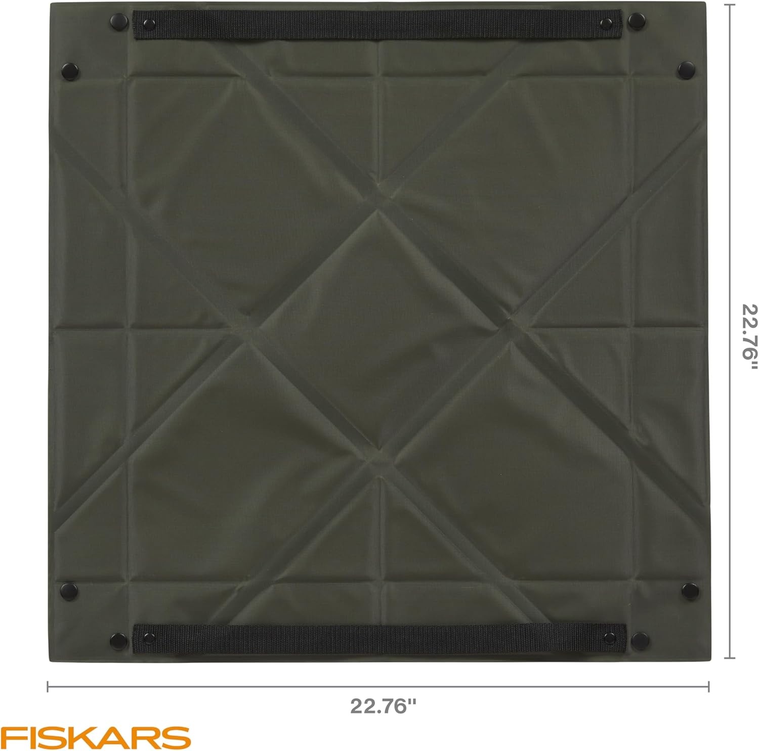 Fiskars Large Repotting Mat for Indoor Garden Transplanting and Soil Mess Control, Foldable and Water Resistant, 32.5″ x 17.5″(17.5″ x 17.5″)