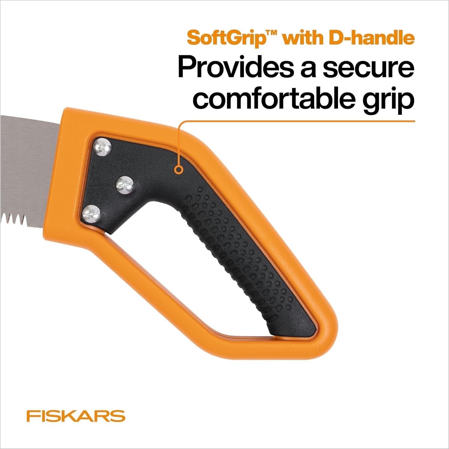 Fiskars Pruning Saw, Gifts for Dad, Tree Cutting Saw with Handle, 15″, Black
