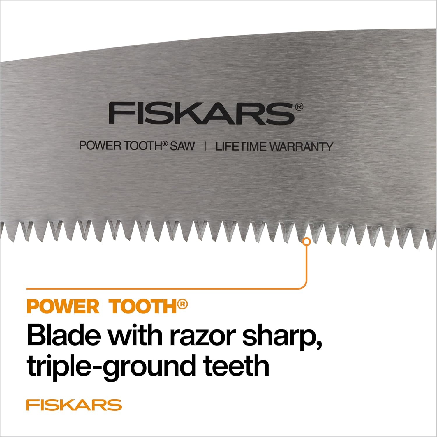 Fiskars Pruning Saw, Gifts for Dad, Tree Cutting Saw with Handle, 15″, Black