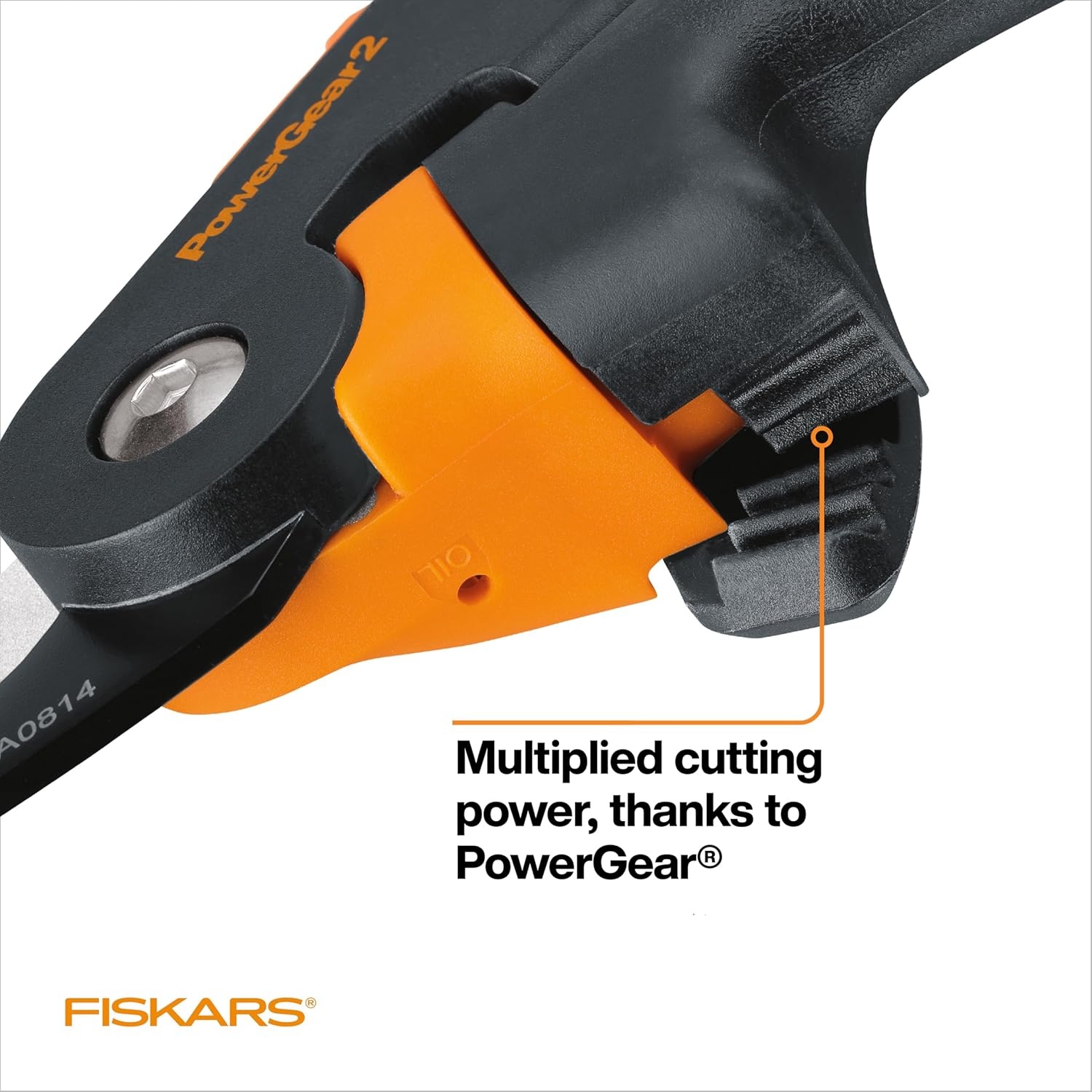 Fiskars DualAction Pruner – Hand Pruner with Two Cutting Modes, Bypass Garden Pruner for Stems and Branches up to 1″, Low-Friction Steel Blade, FiberComp Frame(PowerGear2 SoftGrip)