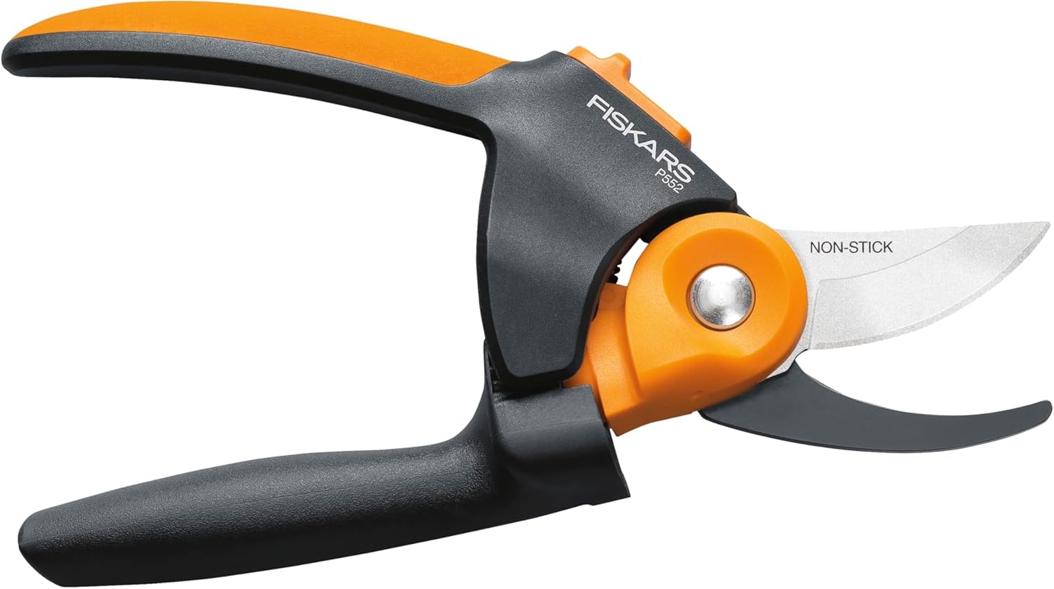 Fiskars DualAction Pruner – Hand Pruner with Two Cutting Modes, Bypass Garden Pruner for Stems and Branches up to 1″, Low-Friction Steel Blade, FiberComp Frame(PowerGear2 SoftGrip)