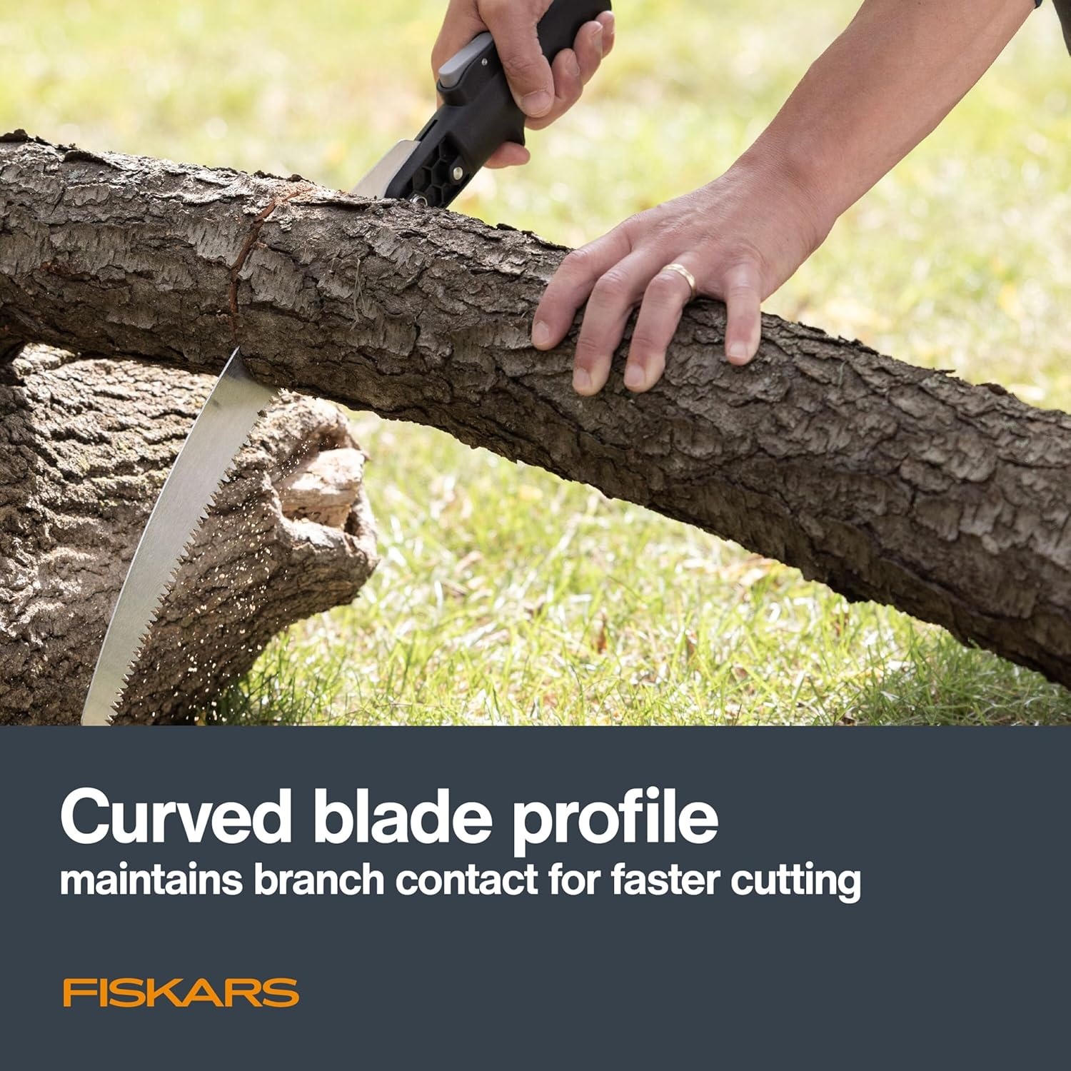 Fiskars XtendControl X1 Replacement Saw Blade, Triple-Ground Tooth Profile for Fast Cutting, Curved Blade for Faster Branch Cuts, Hardened Teeth for Long-Lasting Sharpness