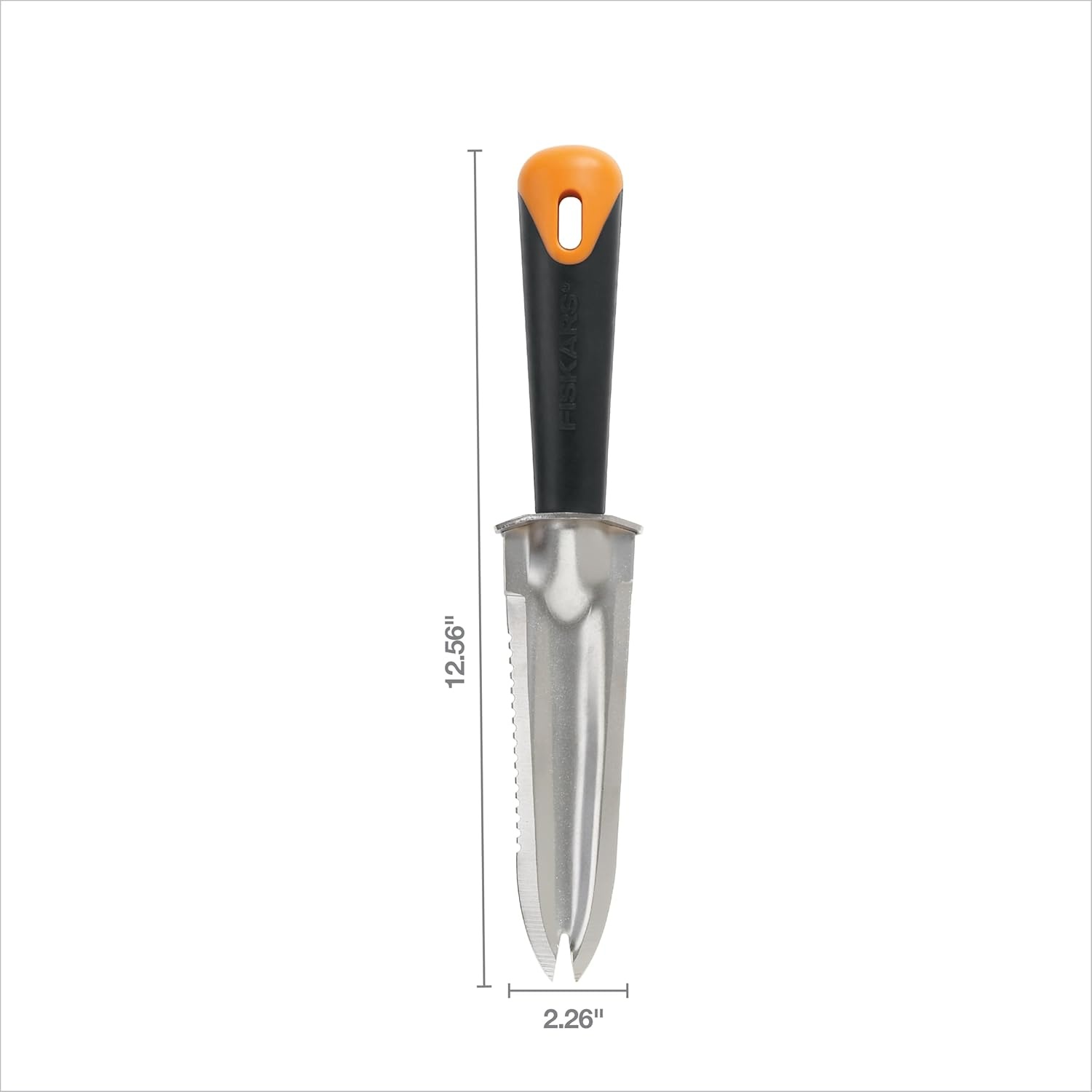 Fiskars Steel Garden Knife, Multi-Purpose Weed Puller Gardening Tool for Planting, Weeding, Digging, and Cultivating with Hanging Hole