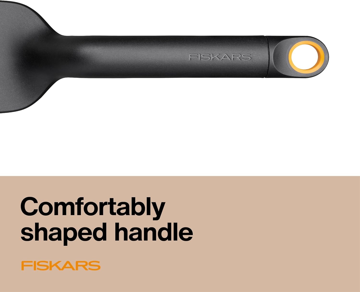 Fiskars Eco Cultivator Hoe with Dual-Function Design, Tapered Blade, Cultivator Tines, Ergonomic Handle, and UV-Resistant Build for Soil Care(Eco Cultivator)