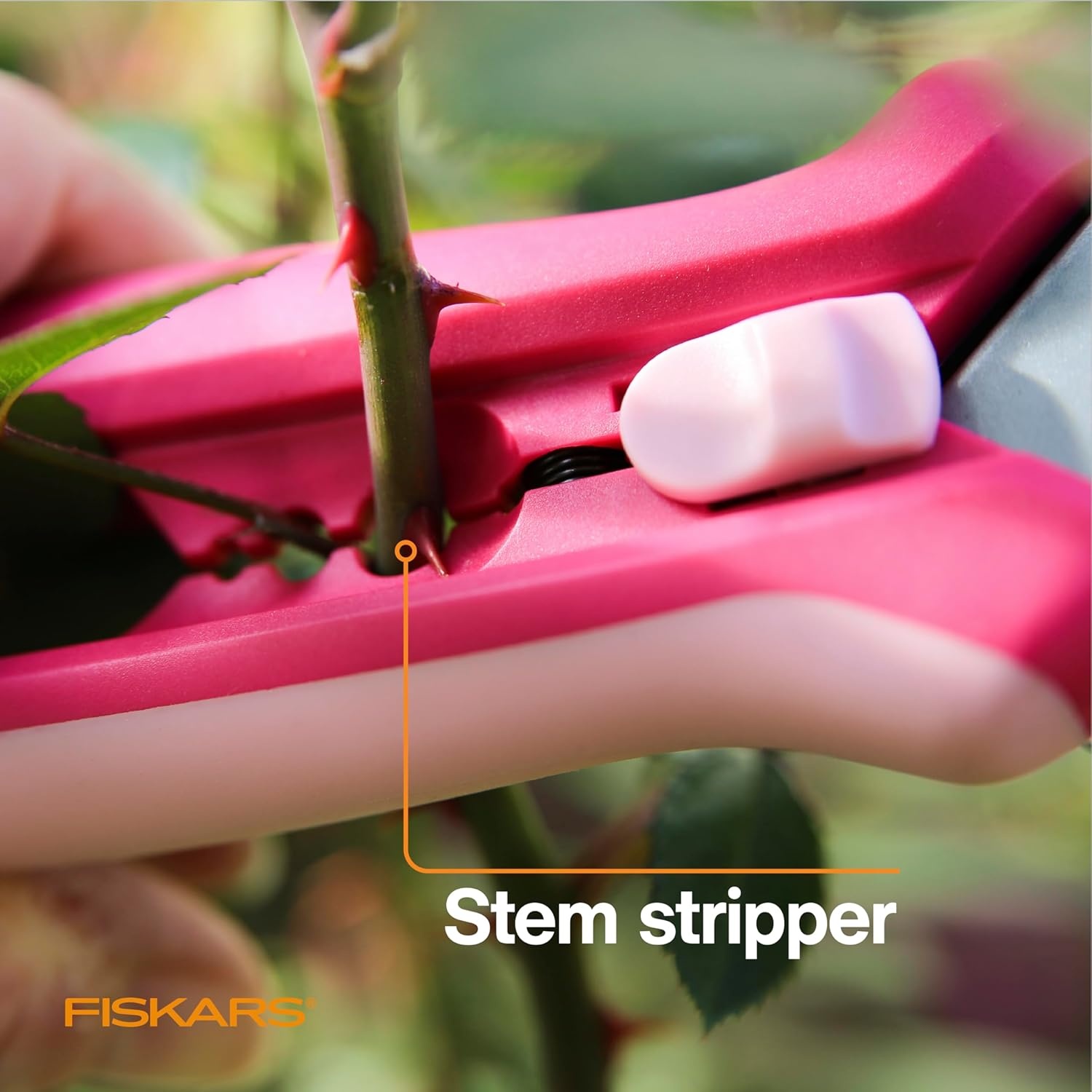 Fiskars Floral Pruning Shears, Gardening Gifts for Women, Plant Cutting Scissors for Deadheading, Rose Petal Pink(Rose Petal Pink)