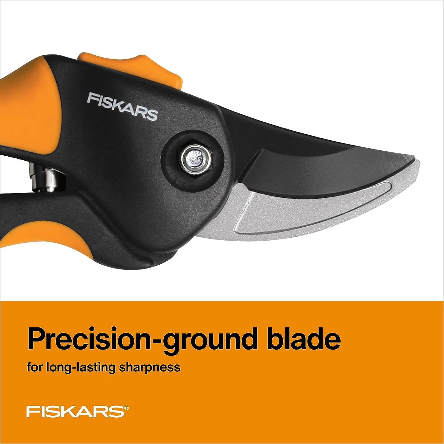 Fiskars DualAction Pruner – Hand Pruner with Two Cutting Modes, Bypass Garden Pruner for Stems and Branches up to 1″, Low-Friction Steel Blade, FiberComp Frame(SoftGrip)