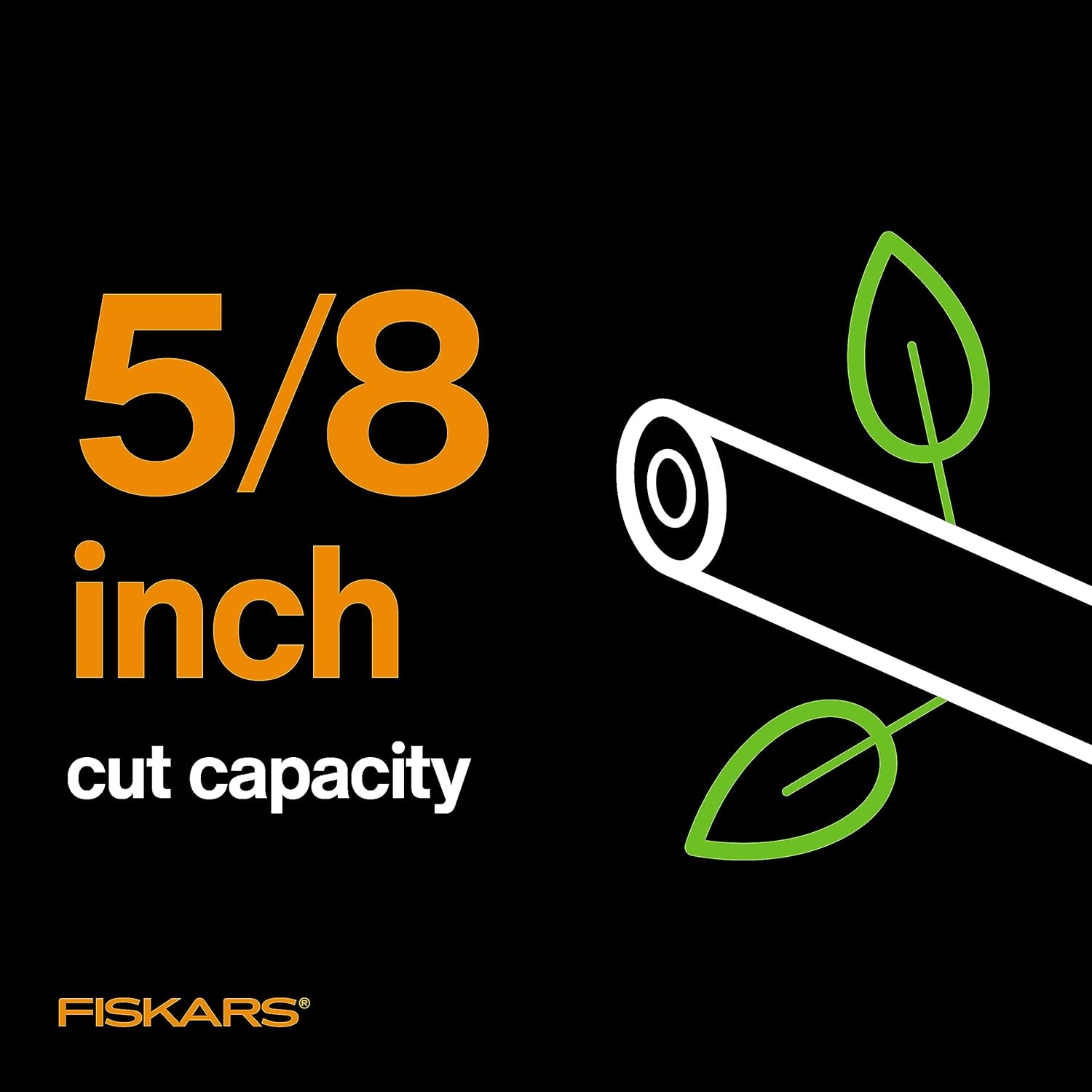 Fiskars DualAction Pruner – Hand Pruner with Two Cutting Modes, Bypass Garden Pruner for Stems and Branches up to 1″, Low-Friction Steel Blade, FiberComp Frame(SoftGrip)