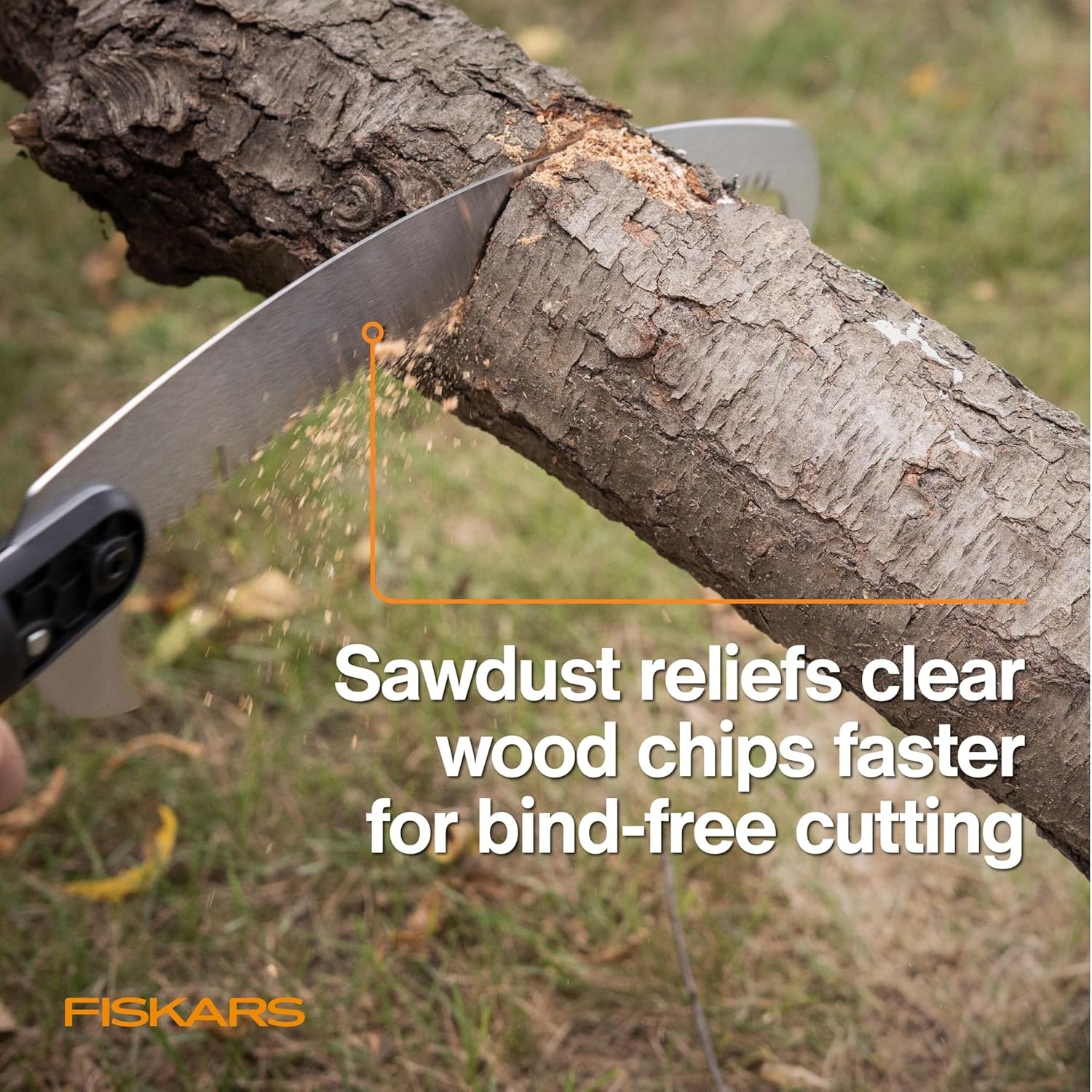 Fiskars XtendControl X3 Double-Hooked Replacement Saw Blade, Triple-Ground Tooth Profile for Fast Branch Cutting, Hardened Teeth for Long-Lasting Sharpness