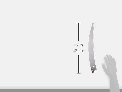 Fiskars 15-Inch Replacement Saw Blade for Pruning, High-Speed Steel WoodZig Blade for Lightweight Extendable Tree Pruner, Fits Fiskars pruner models 6391, 9388, 9390, 7889, 7831, and 8391