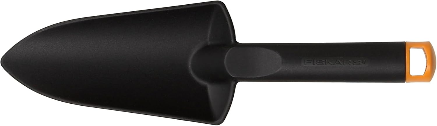Fiskars Hand Trowel – Fiber Composite Gardening Hand Tool with Hang Hole – Lawn and Yard Tools(1 Pack)