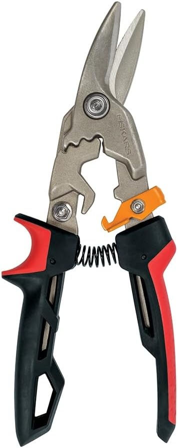 Fiskars PowerGear Aviation Snips (Offset Left Cut)(Left Cut)