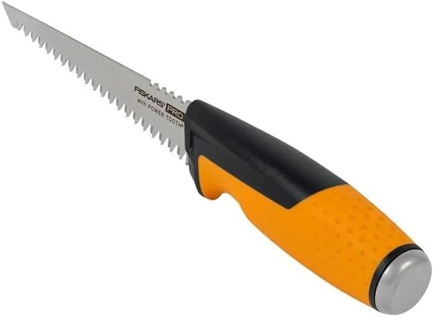 Fiskars Pro POWER TOOTH Folding Hand Saw (10 in blade.)(Jab Hand Saw)
