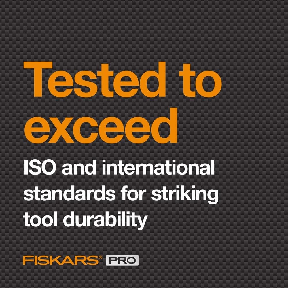 Fiskars Pro IsoCore 17 oz Framing Hammer (16″) – with Rip Claw, Shock-Absorbing Grip, and Magnetic Nail Starter – Drive Large Nails into Tough Wood – Construction and Home Improvement Tools(General Hammer 20 oz 15.5 in)