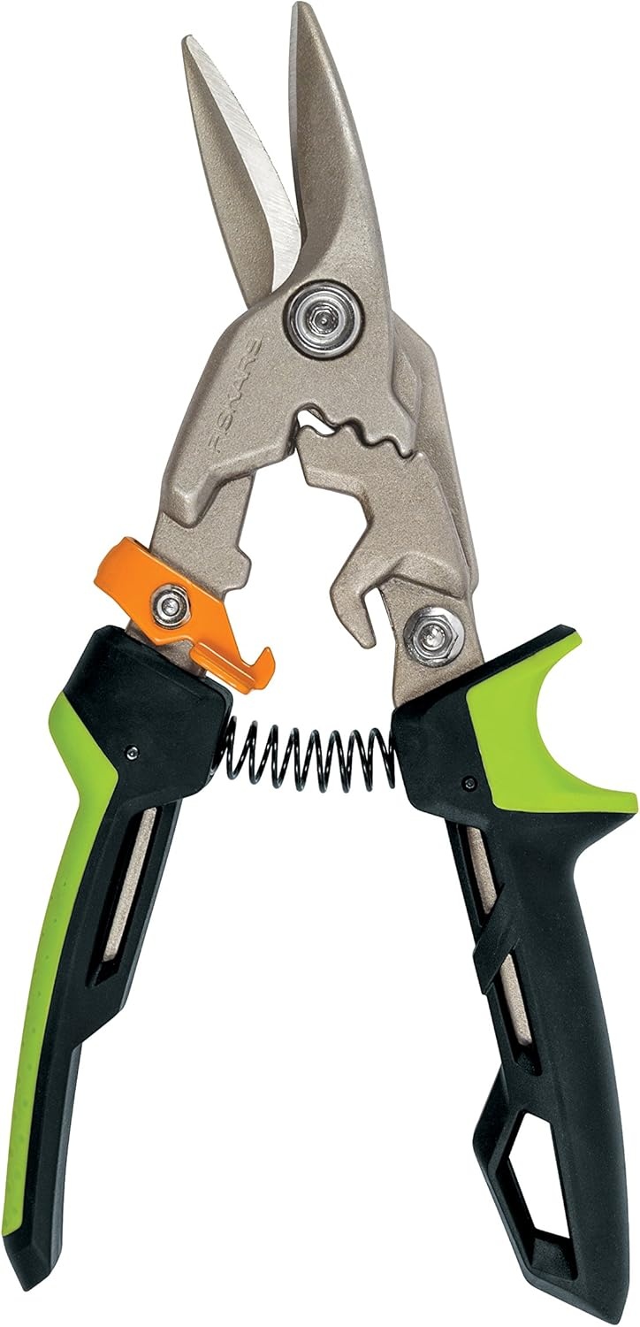 Fiskars PowerGear Aviation Snips (Offset Left Cut)(Right Cut)
