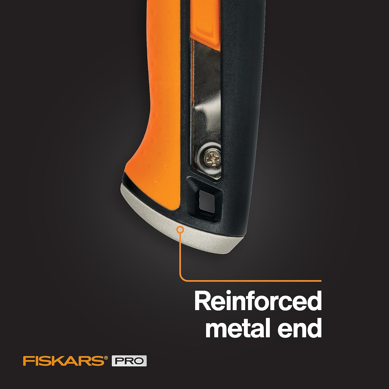 Fiskars 770220-1001 Pro Utility Knife, Snap 25 mm, Orange/Black(18 mm)
