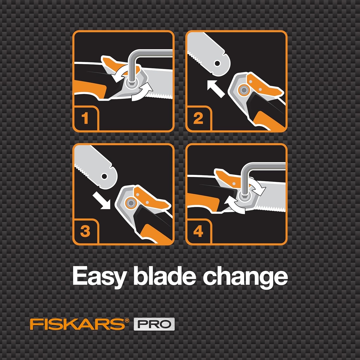 Fiskars Pro POWER TOOTH Folding Hand Saw (10 in blade.)(Folding Pull Saw)