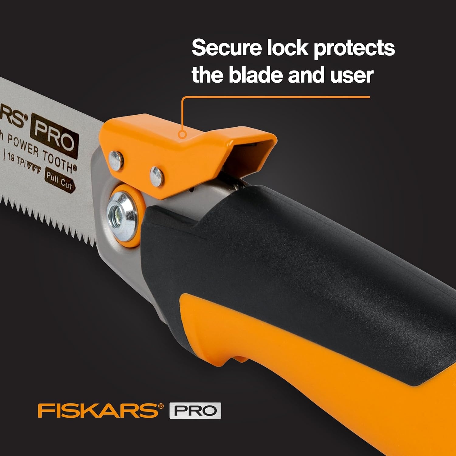 Fiskars Pro POWER TOOTH Folding Hand Saw (10 in blade.)(Folding Pull Saw)