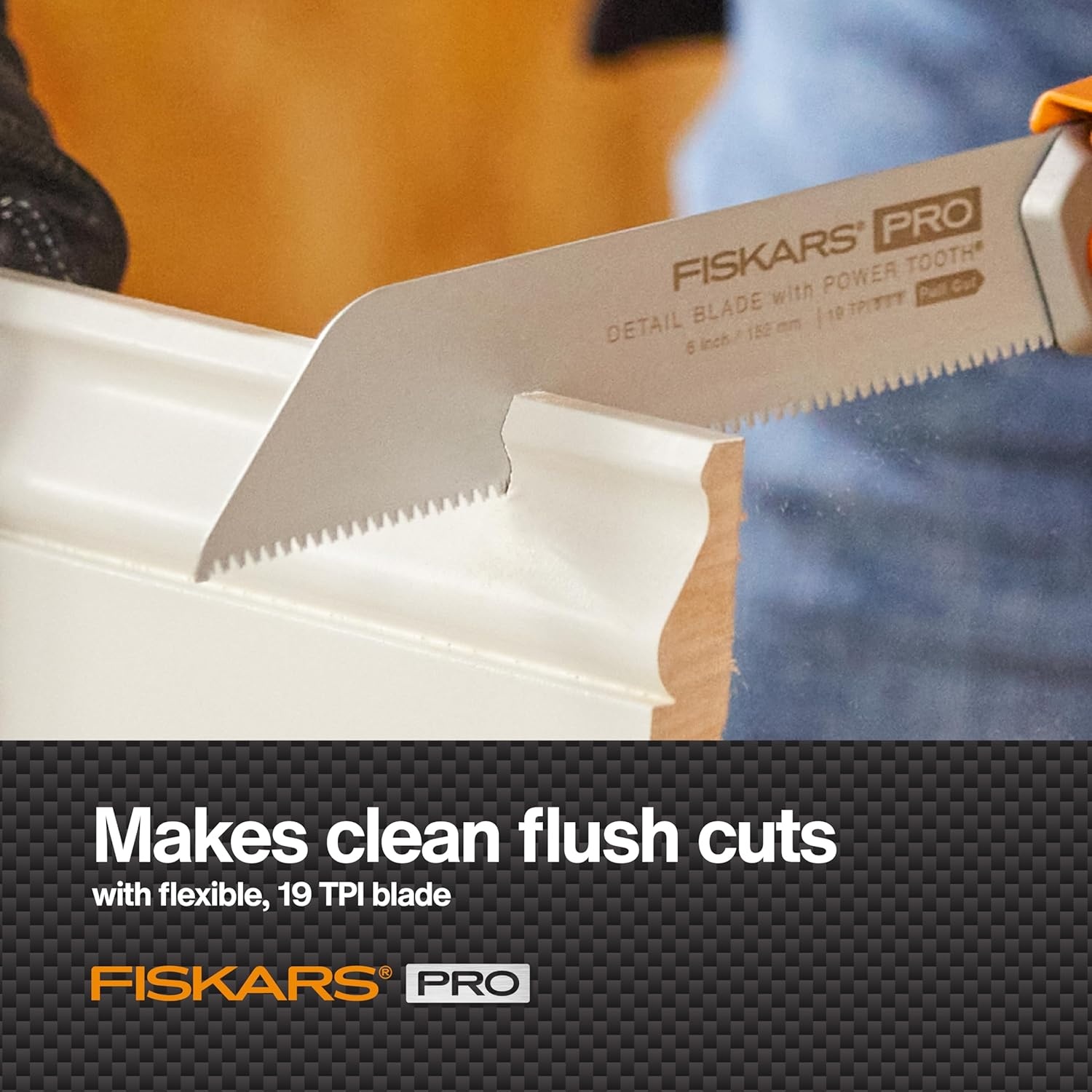 Fiskars Pro POWER TOOTH Folding Hand Saw (10 in blade.)(Folding Pull Saw)