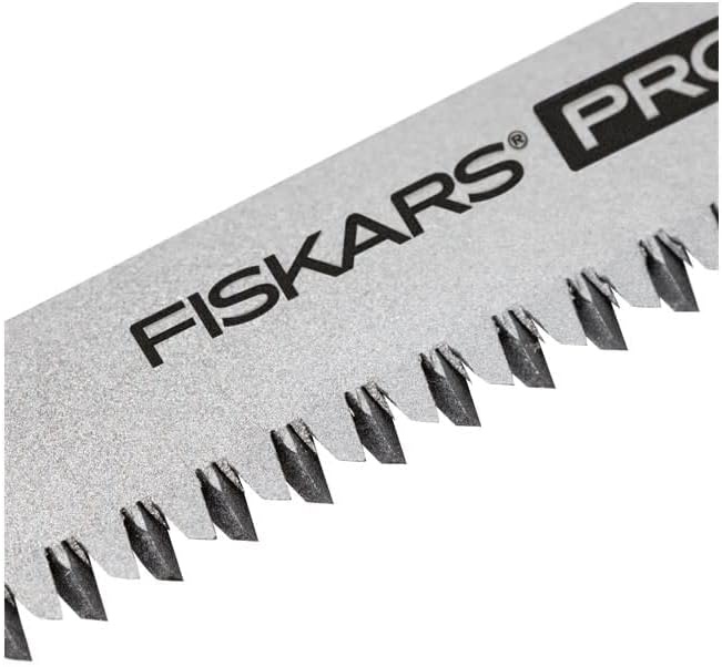 Fiskars Pro POWER TOOTH Folding Hand Saw (10 in blade.)(Compact Hand Saw)