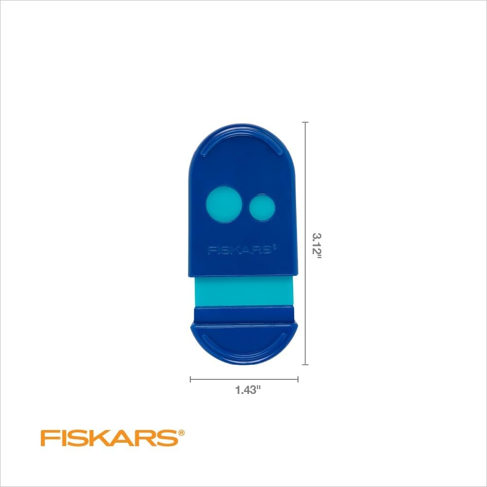 Fiskars Squeeze Sharpener, Assorted Colors(Squeeze Sharpener)
