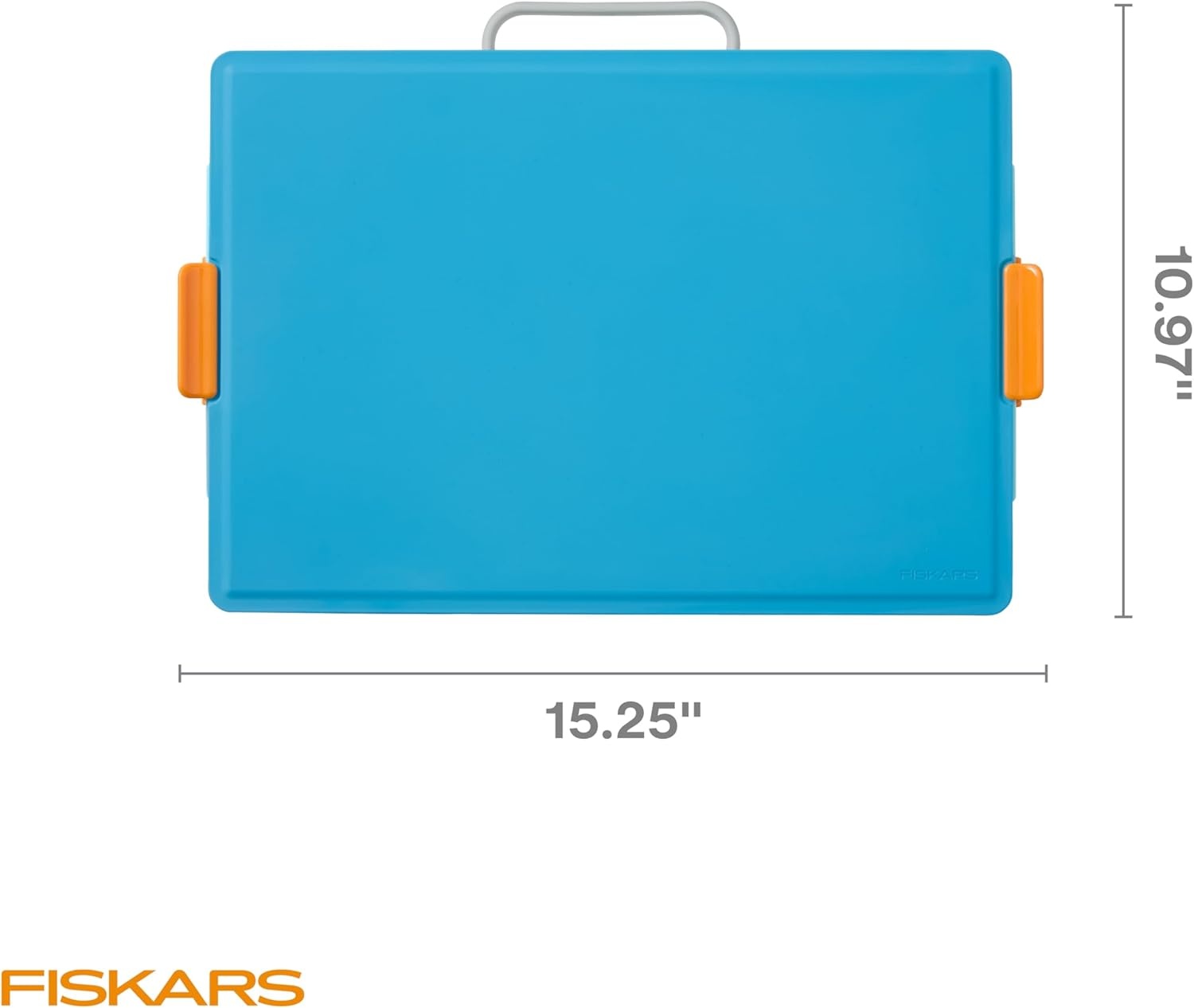 Fiskars Kids Cardboard Creator – Safer Cardboard Cutting Tool with Ergonomic SoftGrip Handle, For Craft and School Supplies, 5 inches(Creating Toolbox)