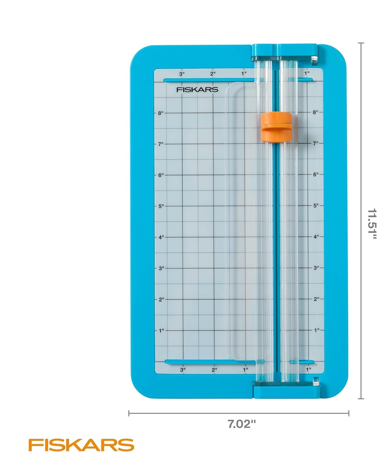 Fiskars Kids Cardboard Creator – Safer Cardboard Cutting Tool with Ergonomic SoftGrip Handle, For Craft and School Supplies, 5 inches(Jr Paper Trimmer)
