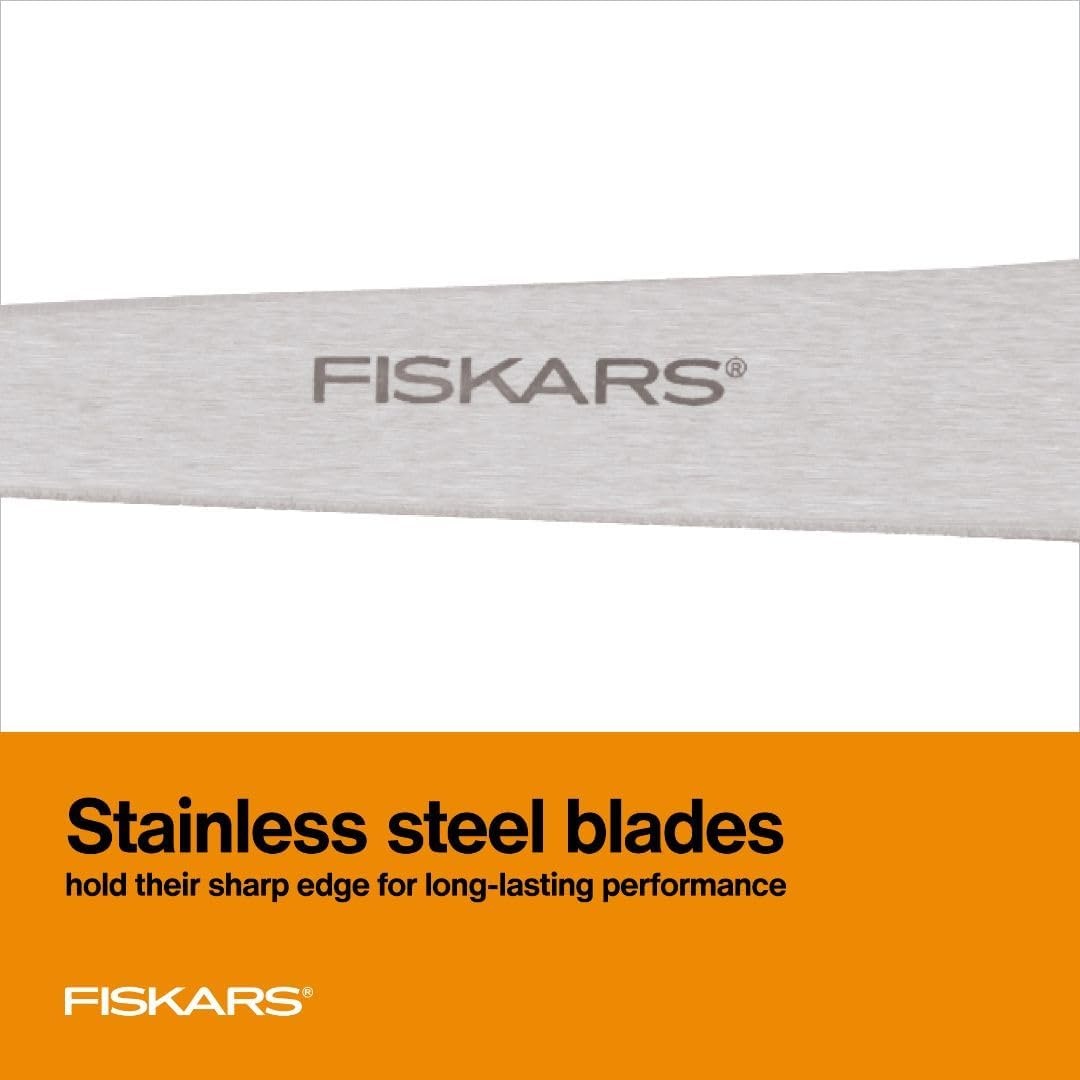Fiskars 8-Inch Softgrip Scissors,Orange(8″ All Purpose)