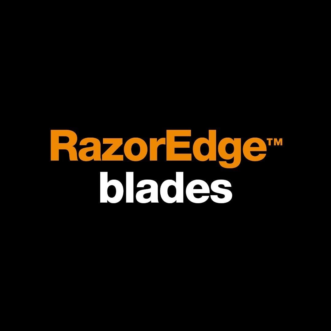 Fiskars Amplify RazorEdge Fabric Scissors – 10″ Heavy Duty Fabric Shears with Ergonomic Handle – Orange