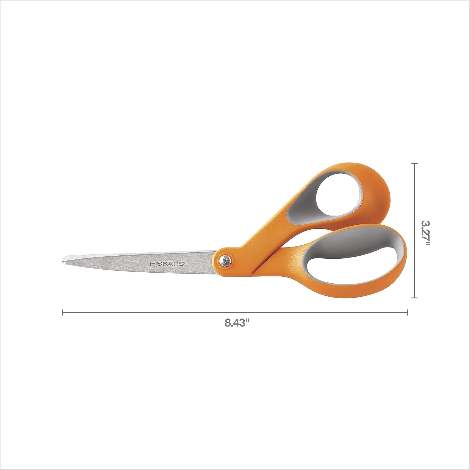 Fiskars 8-Inch Softgrip Scissors,Orange(8″ Softgrip)