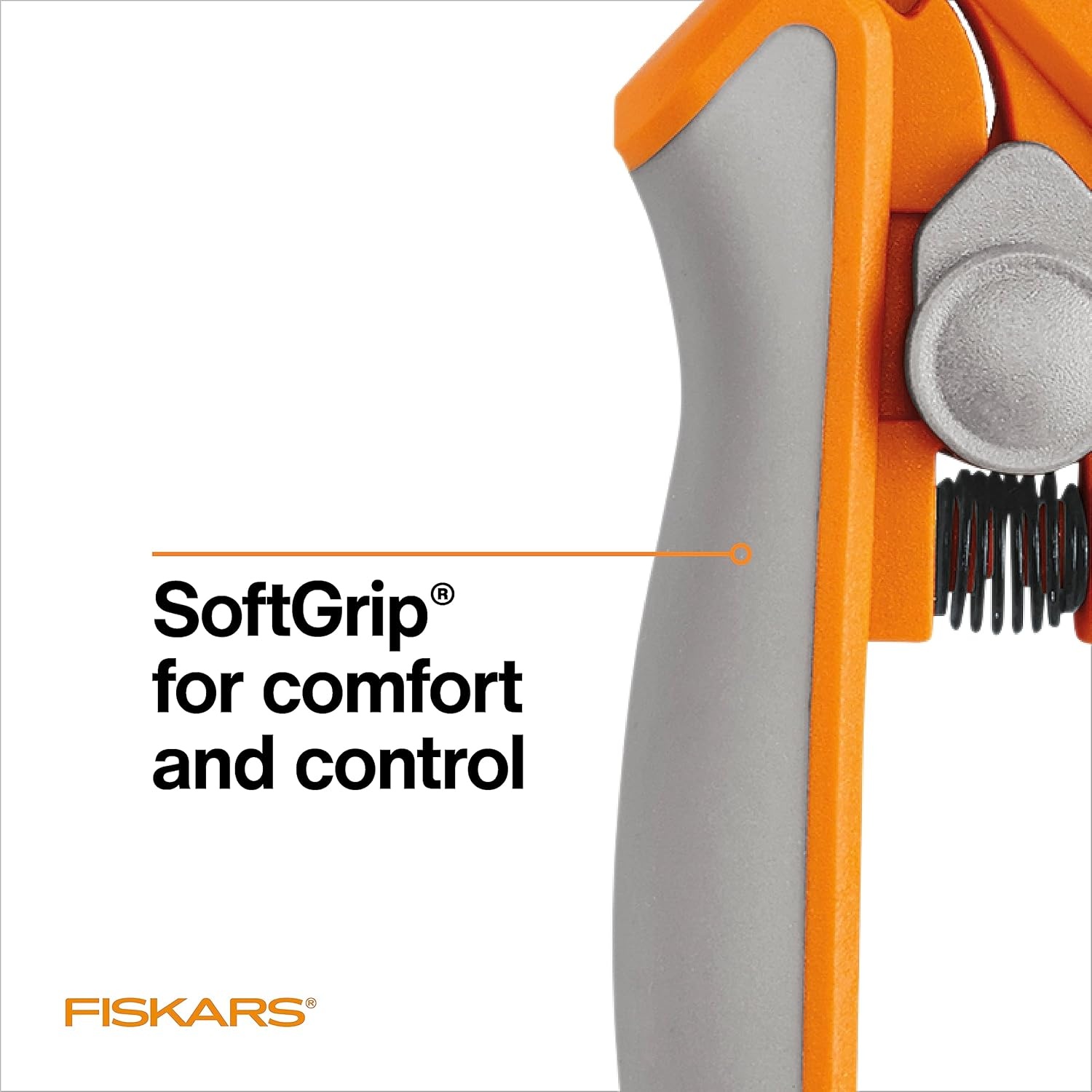 Fiskars RazorEdge Micro-Tip Easy Action Scissors – 6″ – Stainless Steel Fabric Scissors – Arts and Crafts – Orange(6 Inch)