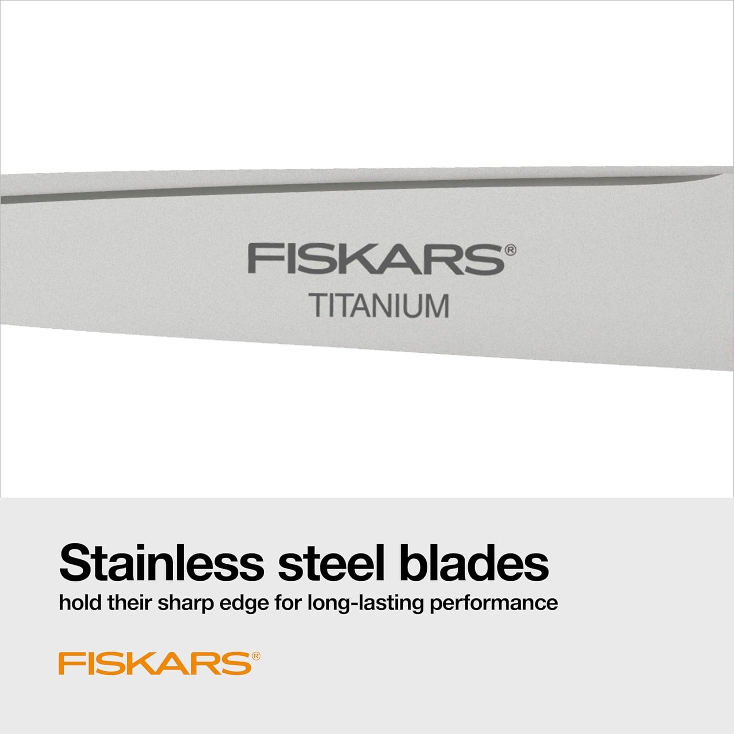 Fiskars Everyday Titanium Scissors, Durable Blades 3X Harder Than Steel, Ergonomic Softgrip Handle for Home and Office Cutting, 8 , Forest Fern Green, 2 Pack