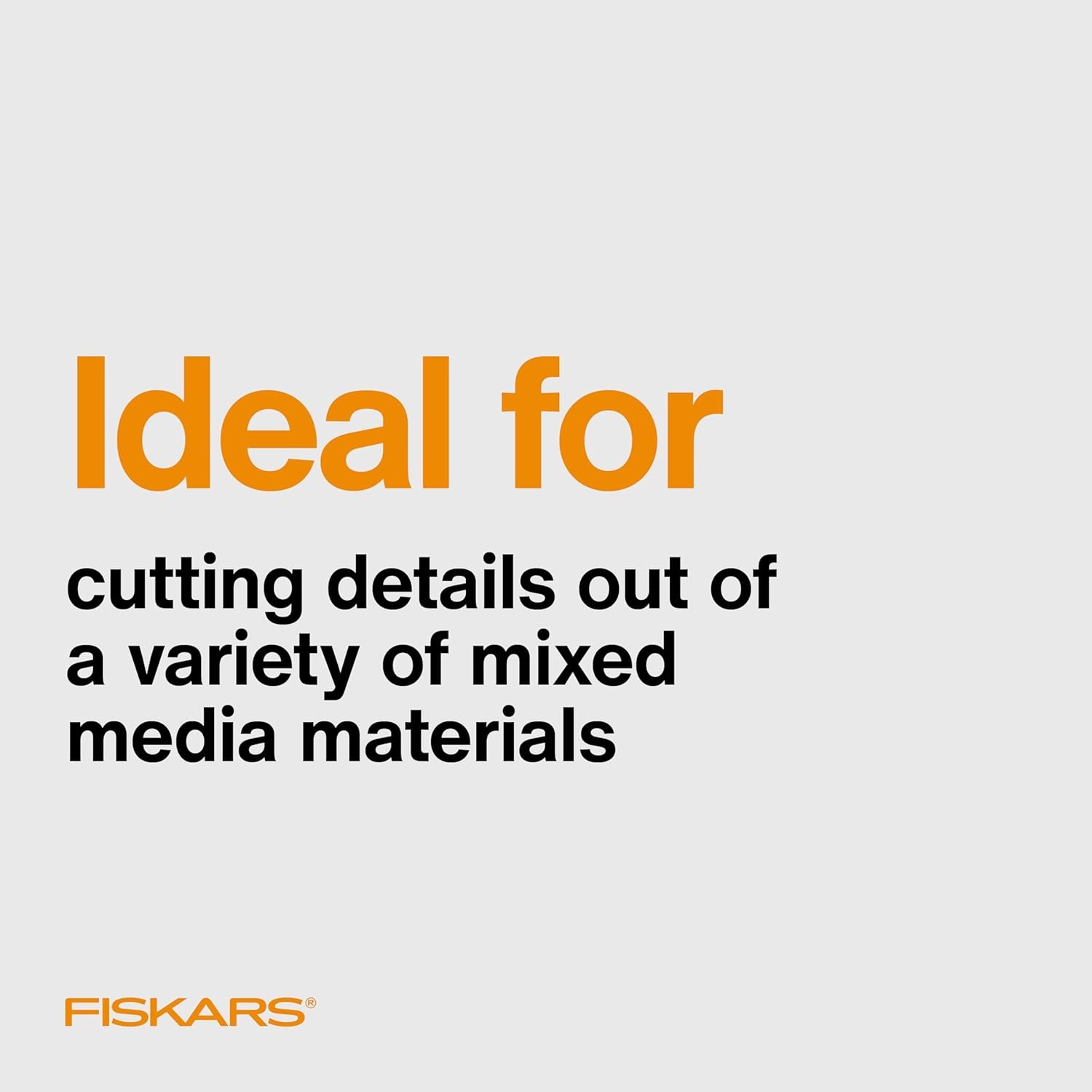 Fiskars Micro-Tip Scissors, Precision Cutting Shears, Titanium Blades & SoftGrip Handle for Intricate Cuts, 5, White/Gray(Micro-Tip Titanium)