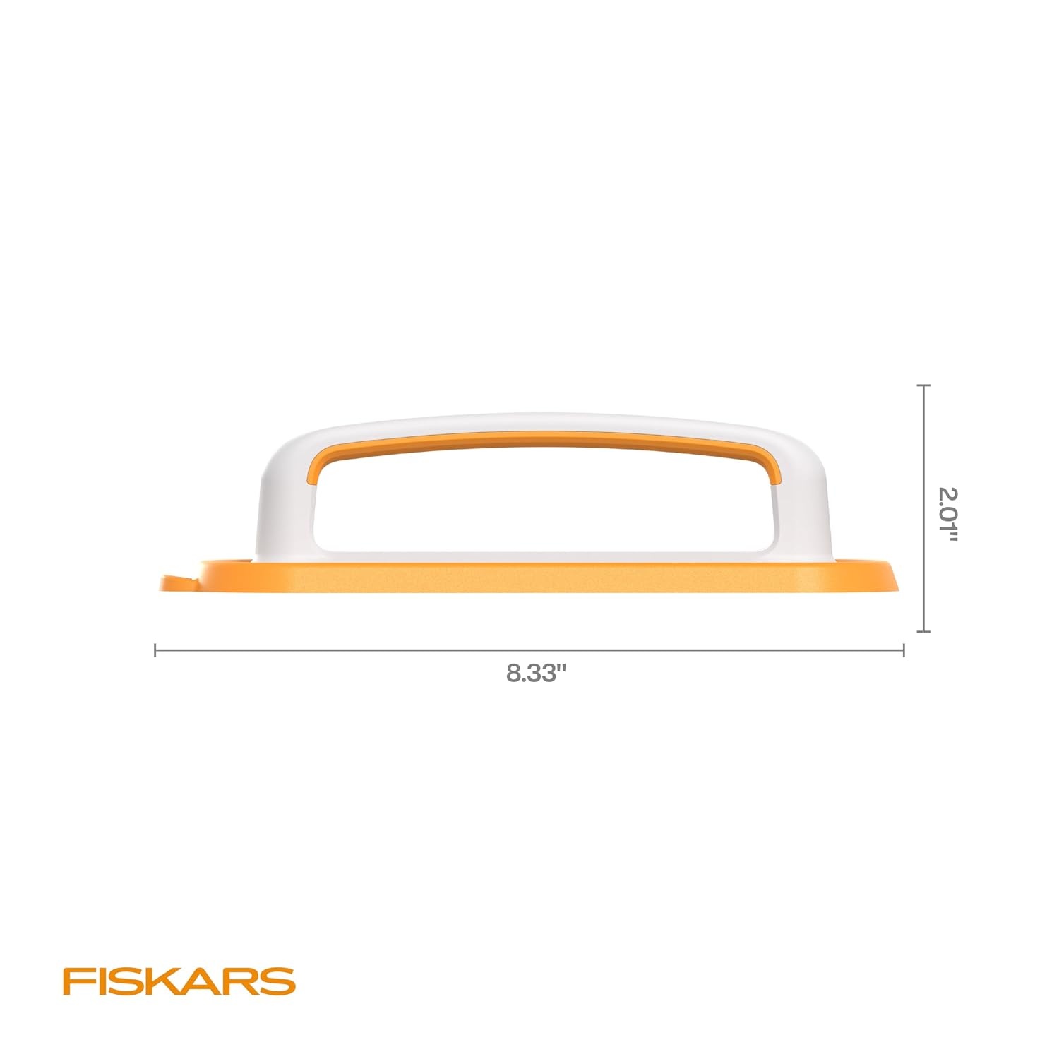 Fiskars Small Ruler Handle with SoftGrip, Ideal for Quilting Blocks(Large Handle)