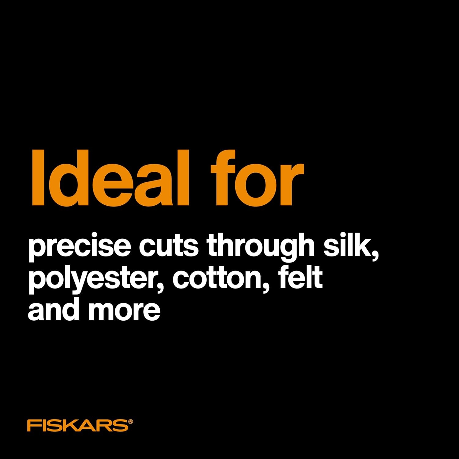 Fiskars RazorEdge Fabric Scissors – 9″ Heavy Duty Fabric Shears with SoftGrip Ergonomic Handle, Premier Grade Stainless Steel Blades(RazorEdge 9″)