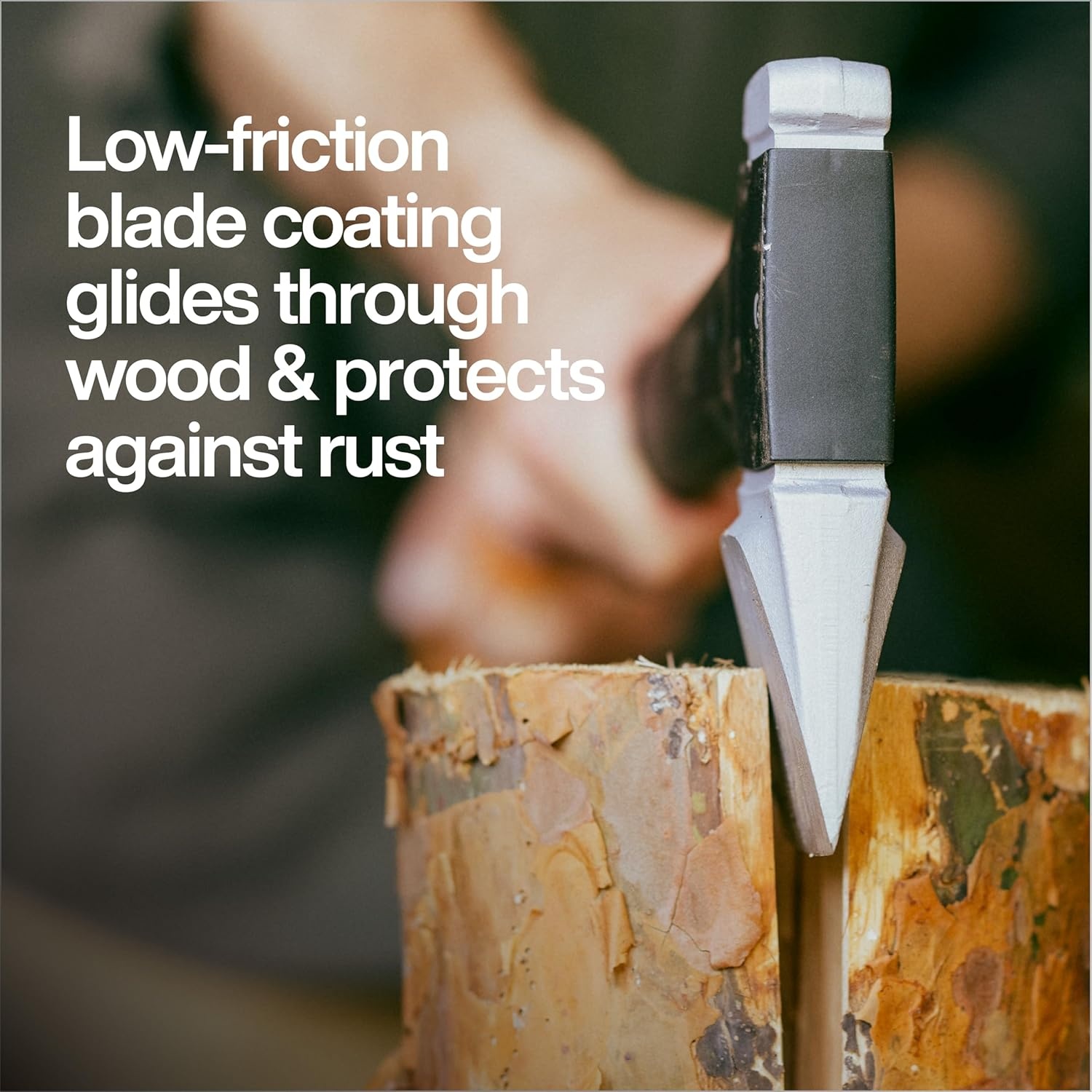 Fiskars X24 Universal Axe 24″, Forged Steel Blade for Felling Trees & All-Purpose Chopping, Shock-Absorbing FiberComp Handle & Low-Friction Coating for Clean Cuts in Fresh Resinous Wood(36″ Splitting Axe)