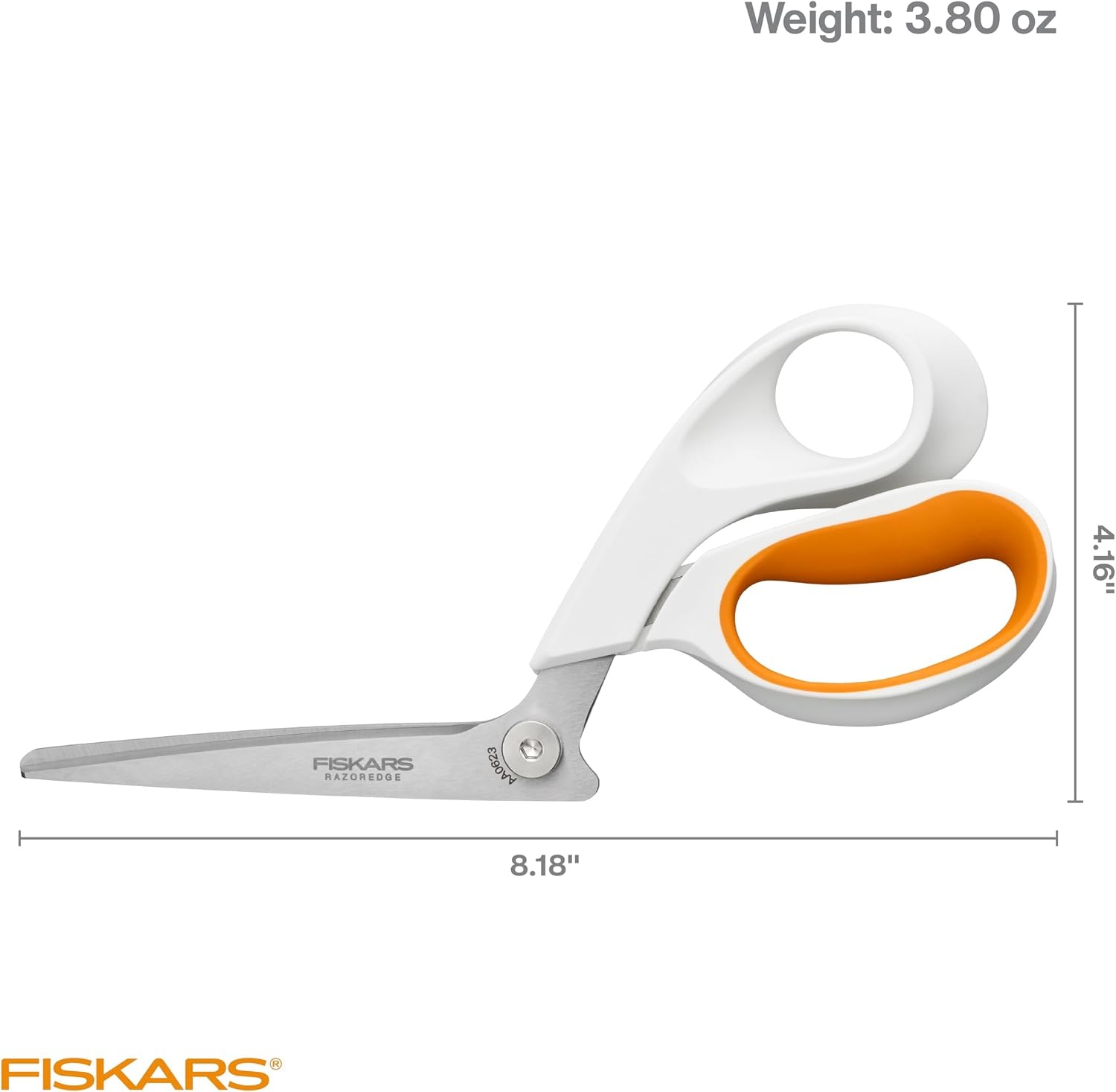 Fiskars 8″ Premier Scissors, Offset RazorEdge SoftGrip Fabric Shears