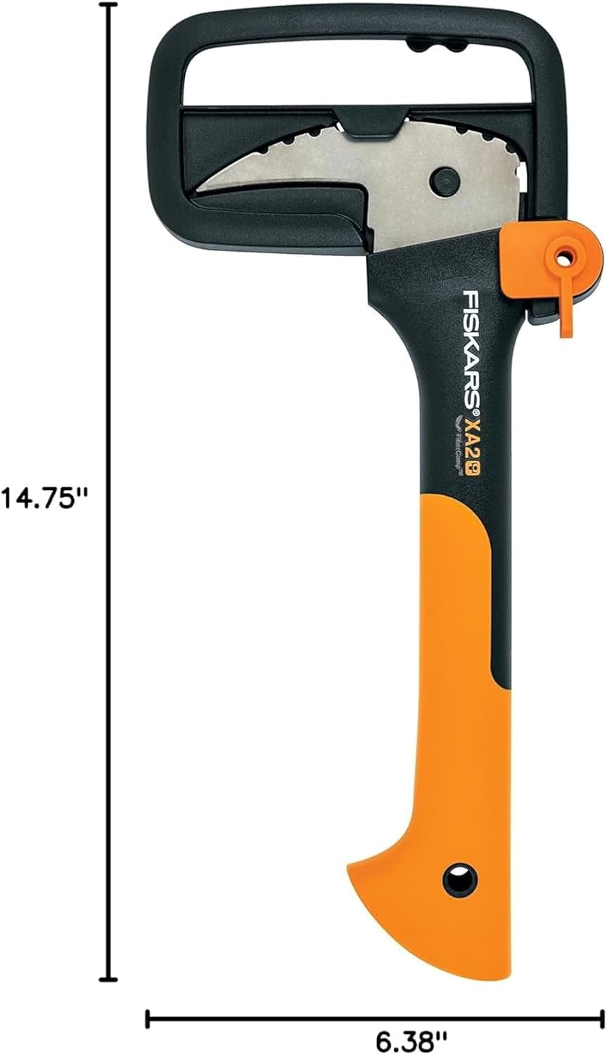 Fiskars 28″ Hookaroon Saves Your Back – Lift, Drag, & Load Heavy Rounds of Firewood and Split Wood – Sharp and Lightweight Pick Tool for Logs – Pickaroon Logging Tool – Forestry Tools(Hookaroon (12 In))