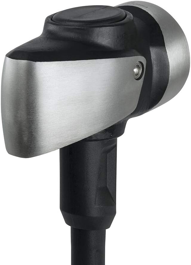Fiskars IsoCore 4 lb Sledge Hammer for Demolition and Driving with Shock Reduction, 14 in(Sledge Hammer 16 lb)