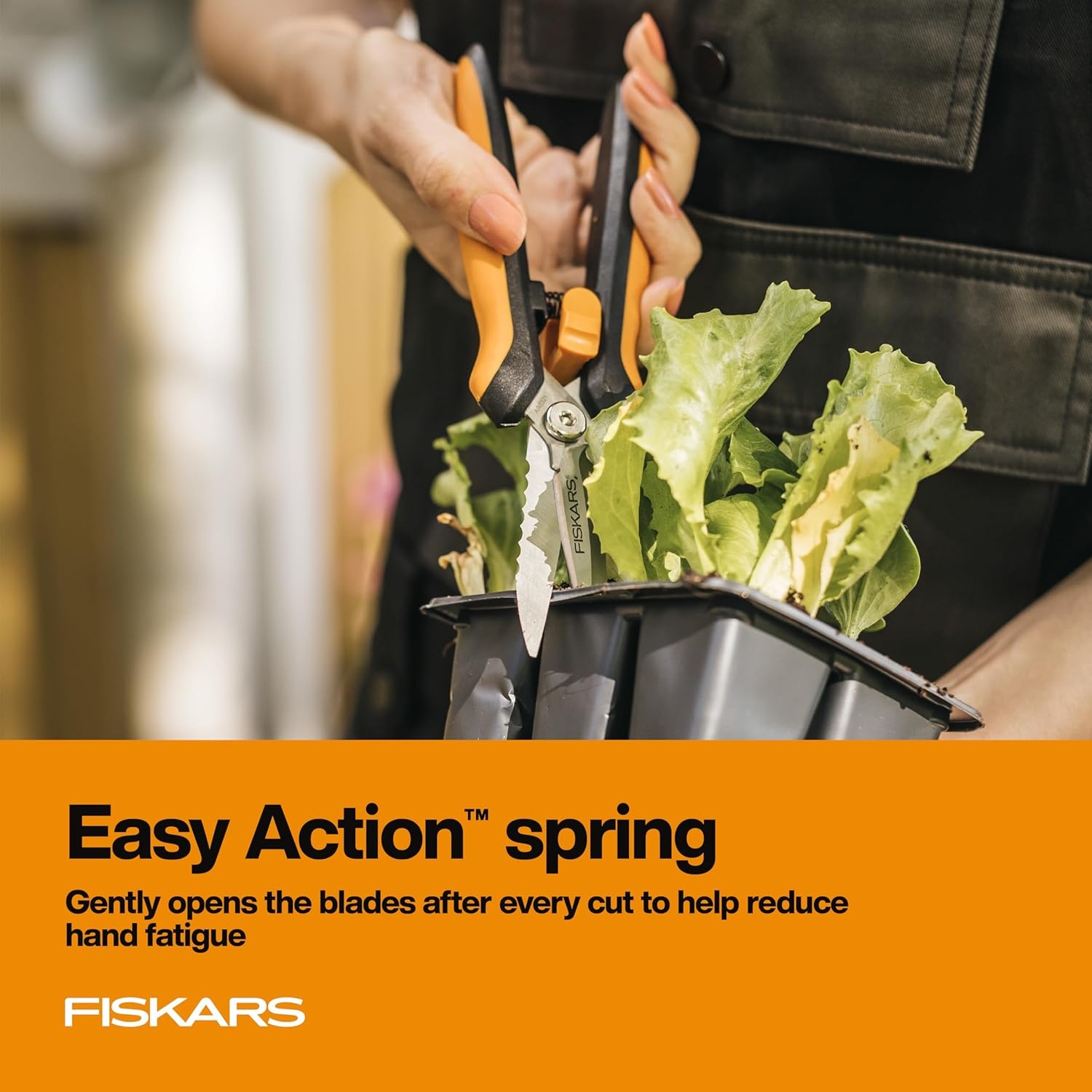 Fiskars Garden Scissors, 7-in-1 Garden Shears Multi-Tool with Sheath, Great for Plant Trimming, Cutting Nursery Pots, Bags, and Wire(Snips)